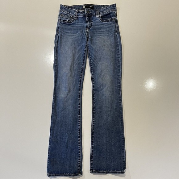 Kut from the Kloth Denim - KUT From The Kloth Bootcut Denim Long Jeans Women's 4 Blue